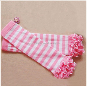 Date bébé jambières garçon filles <span class=keywords><strong>Legging</strong></span> collants coton mignon arc-en-ciel chaussettes infantile enfant en bas âge à volants jambières bébé filles - Product Image 3