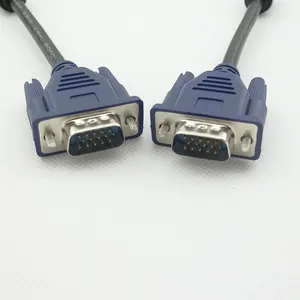 VGA Cable Computer Monitor TV Projector HD Cable VGA Video Extension Line  1.5/1.8/5/10 Meters 1440*900P