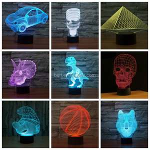 <span class=keywords><strong>LED</strong></span> 3D creativa 3D noche <span class=keywords><strong>luz</strong></span> para <span class=keywords><strong>Amazon</strong></span> al por menor - Product Image 5