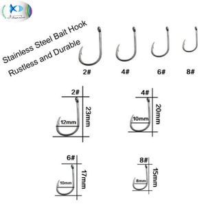 6x Hair rig – Kit de terminaux de pêche à la <span class=keywords><strong>carpe</strong></span>, <span class=keywords><strong>Clip</strong></span> en <span class=keywords><strong>plomb</strong></span> prêt à l'emploi, 4 tailles - Product Image 2