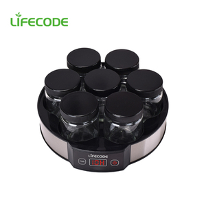 Yaourtière Électrique Domestique Mini 1L de Haute Qualité avec Contrôleur de Température, 7 Tasses, Affichage LED et Chauffage PTC, Contrôlée par Application - Product Image 4