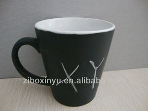 <span class=keywords><strong>Taza</strong></span> de Café de Porcelana Moderna Xinyu para Parejas <span class=keywords><strong>con</strong></span> Diseño de <span class=keywords><strong>Pizarra</strong></span>, 8.5 cm de Altura, Varios Colores - Regalo Creativo - Product Image 4