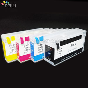 Pour HP952 HP953 Cartouches pour <span class=keywords><strong>HP</strong></span> officejet Pro 7740 <span class=keywords><strong>cartouche</strong></span> d'encre <span class=keywords><strong>rechargeable</strong></span> avec Permanente puce de niveau d'encre - Product Image 2