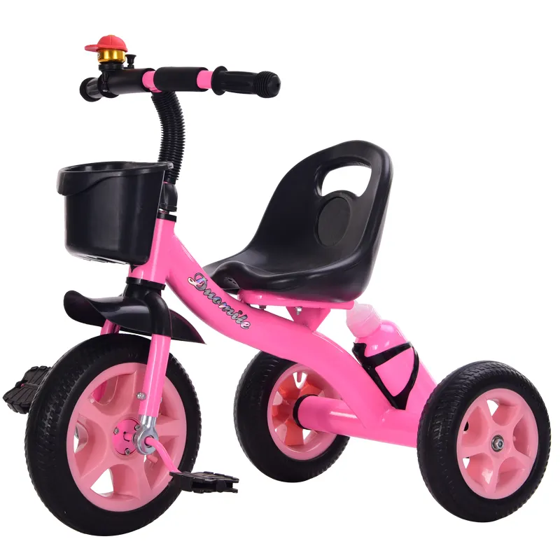 Bambino 3 Ruote Trike Moto di Plastica Materiale In Acciaio Semplice Modello di Bambini Del Bambino Triciclo Biciclette Giocattolo Per I Bambini In India