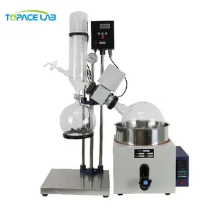 Topacelab 2L 3L 5L Desktop rotary evaporator with vacuum condenser for Drying and Recovery