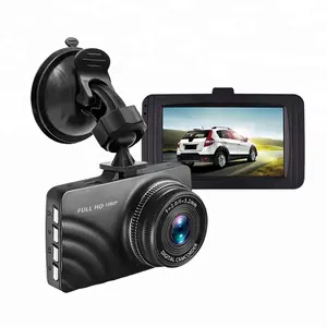 ekleva سيارة dvr كاميرا عدسة مزدوجة Suppliers-عدسة واحدة 1080p سيارة تسجيل كاميرا 3 بوصة شاشة عرض السيارات كاميرا DVR مع نوفاتيك 96223 سلامة السيارة مسجل