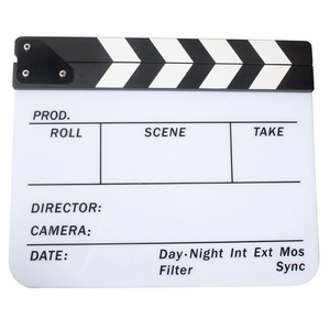 Tableau de <span class=keywords><strong>réalisateur</strong></span> en acrylique effaçable à sec pour <span class=keywords><strong>film</strong></span> et cinéma 32*27*5cm - Product Image 2