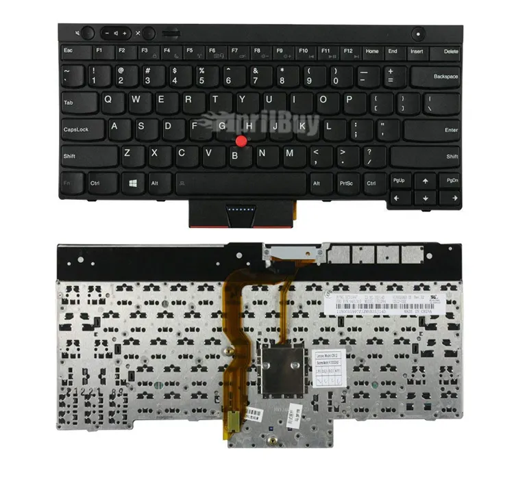 Kami untuk Lenovo Keyboard T430 T430S T430i T530 T530i W530 L430 L530 Tanpa Lampu Latar