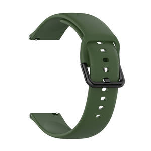 Correa de Silicona de 20 mm para Reloj Samsung Galaxy Watch 7, 6, 5, <span class=keywords><strong>4</strong></span>, 3, Active 2, Accesorios de Repuesto - Product Image 4