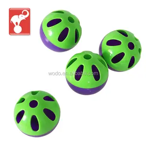 Уникальные детские игрушки красочные pp пластиковые бейсбол/гольф wiffle мяч оптом небольшие шарики надувные