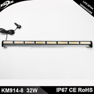 32W 90Cm <span class=keywords><strong>LED</strong></span> Khẩn Cấp Tuyến Tính Cảnh Báo Giao Thông Light <span class=keywords><strong>Stick</strong></span>/<span class=keywords><strong>LED</strong></span> Cố Vấn Giao Thông Strobe Light Bar Kit Trên Xe Roof - Product Image 4