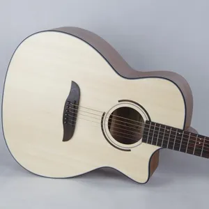 Bán Buôn Chất Lượng Cao Burlywood 41 Inch Acoustic Guitar Sản Xuất Tại Trung Quốc