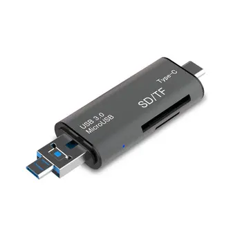 Großhandel Fabrik High Speed OTG Adapter USB 3,0 XD SD TF Kartenleser Card Reader/writer