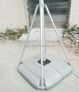Asta Telescopica per Bandiera di Alta Qualità 5M Gigante Economica con Base ad Acqua - Product Image 2