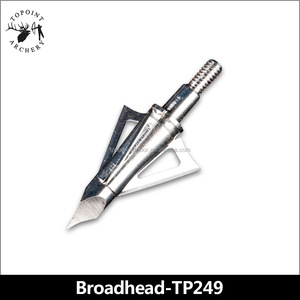Topoint Archery <strong>Broadhead</strong> TP249 Arrow Points for Hunting <strong>150gr</strong> 3 Fixed Blades Bow and Arrow OEM/ODM - Product Image 4
