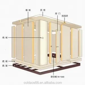 Engineer Customized Design Freezer Cold Room For Fish and Meat