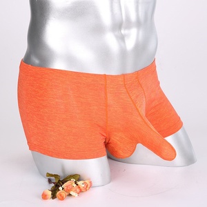 Hommes Sexy nouveau commerce extérieur sous-vêtements pistolet séparation JJ ensembles avec relief quatre coins <span class=keywords><strong>Brie</strong></span> discothèque personnalité respirant - Product Image 4