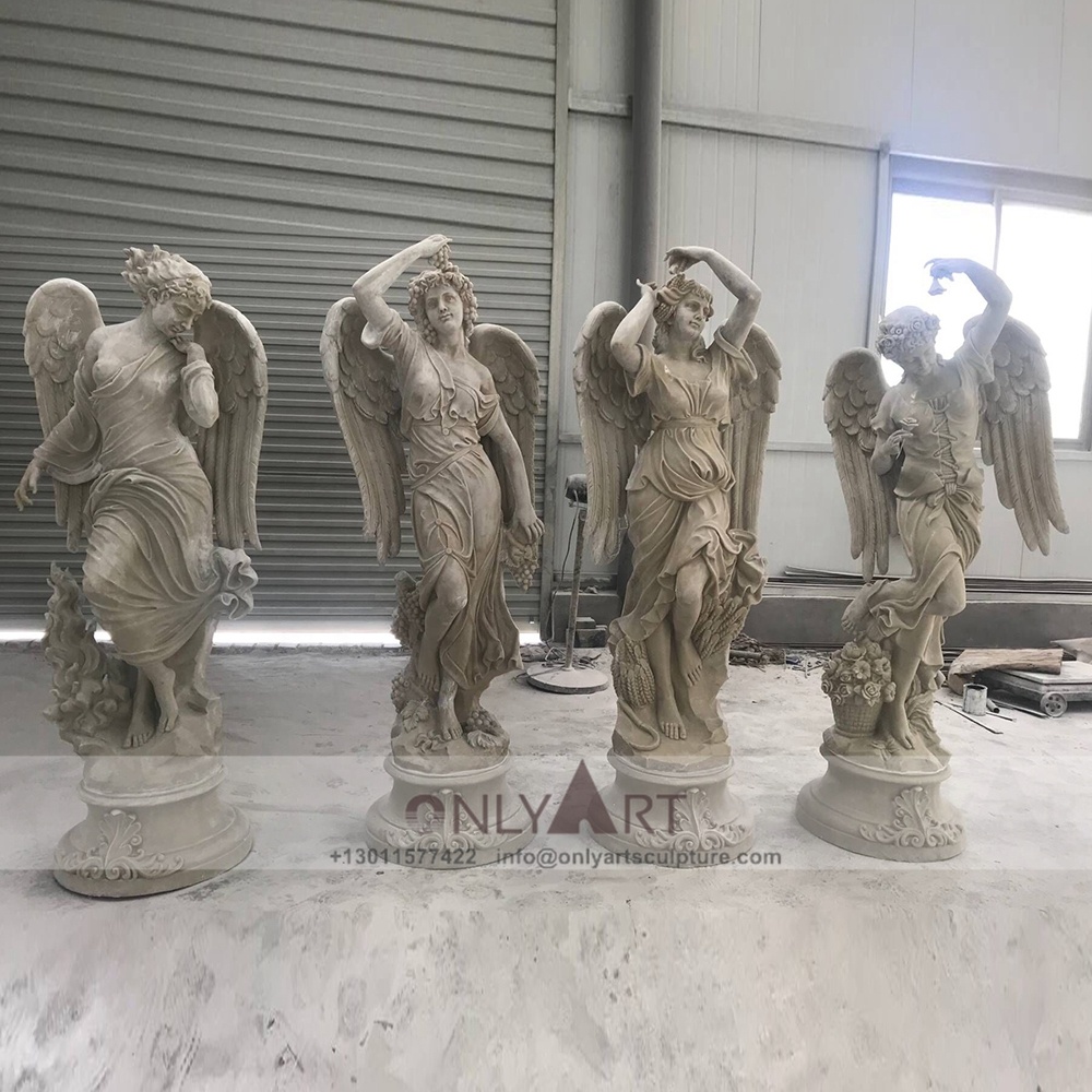 Outdoor Garden Decoration - Bronze Statues of Four Seasons