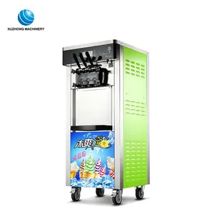 Mcdonald der Softy Ice Cream Machine Portable Mobile Ice Cream Machine 3 Flavors Commercial Soft Serve Ice Cream Maker Machine