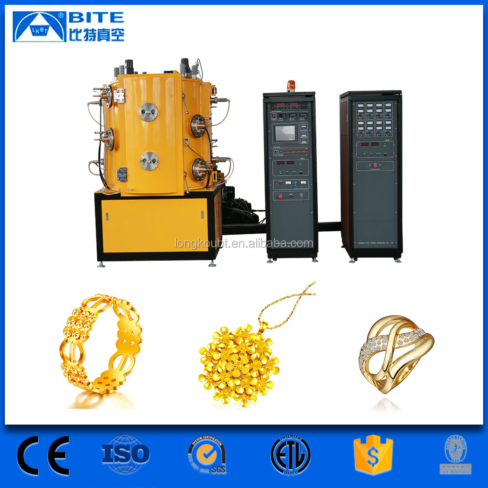 Bijoux vide revêtement machine ionique placage pvd machine