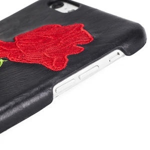 fondo ricamato <span class=keywords><strong>rosa</strong></span> cassa del telefono cassa del telefono oem oem cassa del telefono del cuoio genuino per il <span class=keywords><strong>iphone</strong></span> <span class=keywords><strong>6</strong></span>/<span class=keywords><strong>6</strong></span> s plus - Product Image 3
