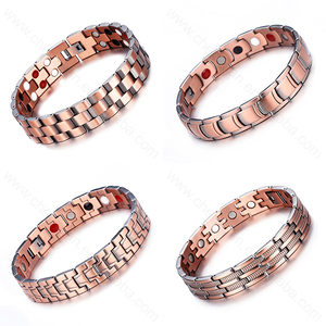 Bracelet magnétique tressé en cuivre pour l'arthrite – Collection Hot Sale - Product Image 2