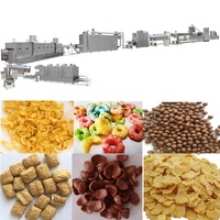 CE Kleine Frühstücks-Müsli-Maschinen Cornflakes-Anlage Extrudieren von Produktions maschinen