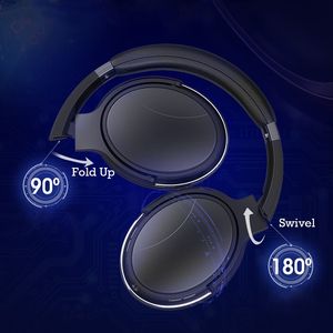 Écouteurs sans fil bluetooth V5.0, casque d'écoute confortable, Super Bass, rotation à 430 degrés, 180 mah, oreillettes - Product Image 5