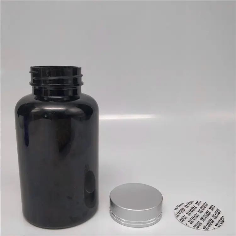 Круглые медицинские пластиковые бутылки для питомцев/контейнер для капсульных таблеток