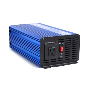 1000W Pur Onduleur à onde sinusoïdale Camion/RV Onduleur <span class=keywords><strong>12V</strong></span> DC à 110V AC <span class=keywords><strong>Convertisseur</strong></span> deux Prises de COURANT ALTERNATIF 2.1A USB télécommande - Product Image 3