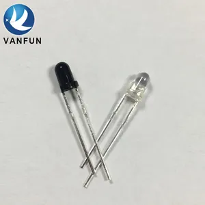 Lampu Led Diode Foto Led Inframerah, Lampu Led Daya Tinggi 3Mm 5Mm 850Nm/940Nm IR