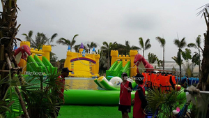 Sell well Earth slideshow <span class=keywords><strong>Chateau</strong></span> order child yellow with swimming pool water park in selling - Product Image 4