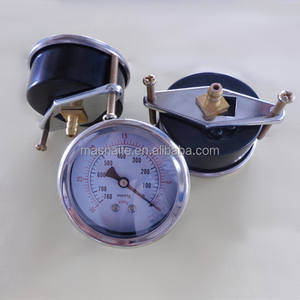 63mm 건식 범위 30인치Hg-0/76cmHg-0 진공 마노미터 (U 클램프 포함) - Product Image 1