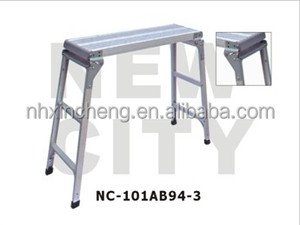 Nhà Máy Bán Hàng Trực Tiếp Tùy Chỉnh Rửa Làm Việc Nền Tảng Nhôm Xách Tay Có Thể Gập Lại Xe Rửa Nền Tảng Nhôm Bước Phân - Product Image 3