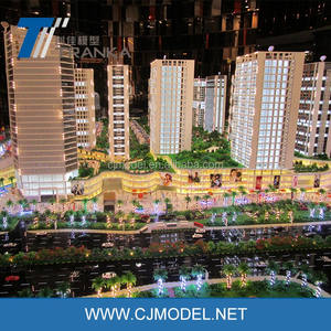 1/100 Maquette de la rue commerciale pour centre commercial/fabrication de modèles d'architecture - Product Image 3