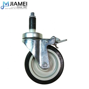 Suojiamei — étagères en fil de métal noir robuste <span class=keywords><strong>sur</strong></span> roulettes, à 6 niveaux, meubles de maison - Product Image 6