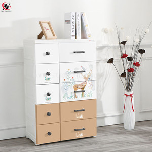 67*38*105 CM 5-couche <span class=keywords><strong>10</strong></span> <span class=keywords><strong>tiroirs</strong></span> en <span class=keywords><strong>plastique</strong></span> Nouvelle Armoire Armoire Meubles <span class=keywords><strong>Meuble</strong></span> De Rangement Salon - Product Image 4