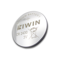 OEM o Kiwin marca de litio de 3V pila de botón CR2430 moneda batería de la célula