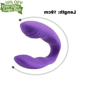 Impermeabile Ricaricabile di Tipo C G-Spot Giocattolo Adulto Del Sesso Coppie Vibratore 10 Velocità - Product Image 6