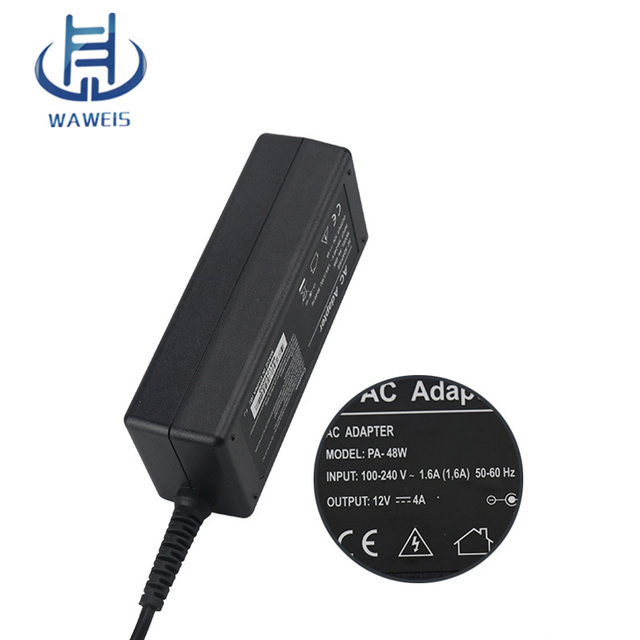 Top Quality Universal 12V 4A AC DC Adapter 48W Intertek Adapters for Laptop & Monitor LCD Desktop Power