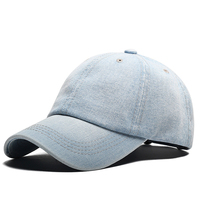 Promotionele Zomerzonnehoed Effen Zwarte Vader Ongestructureerde Pet Gewassen Jean Buiten Sportieve Stijl Handgeborduurd Luipaard Dot Fruit