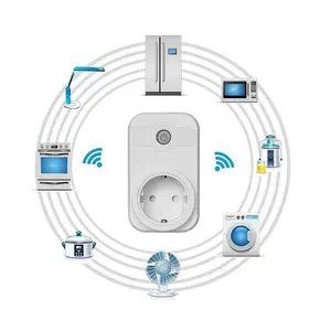 Tomada de energia inteligente, controlo remoto do smartphone da automação do lar