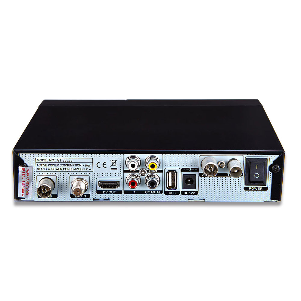 Freesat V7 combo dvb-s2 dvb-t2 récepteur satellite soutien biss key powervu cccam youtube hd sexe porno vidéo