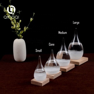 ขวดบารอมิเตอร์แก้วเป่ามือ แก้วพยากรณ์อากาศแบบธรรมชาติ ดีไซน์สวยงาม - Product Image 1