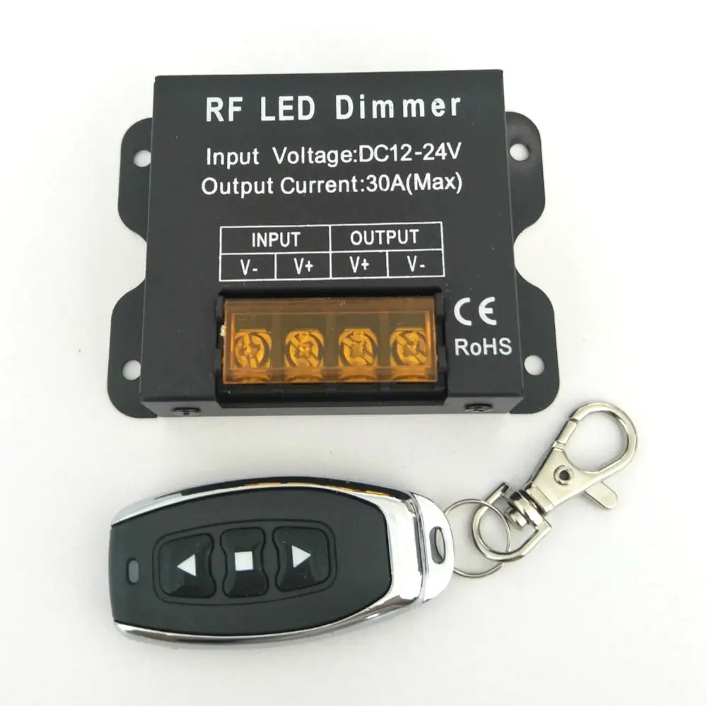 High Power 360W Dc 12V 30A Dimmer LED Switch RF 3 Keys LED Dimmer Controller