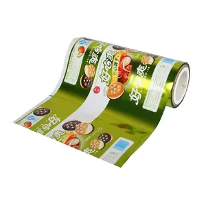 Hoge Kwaliteit Producten Plastic Voedsel Lamineren Flexibele Verpakking Zakje Roll Film