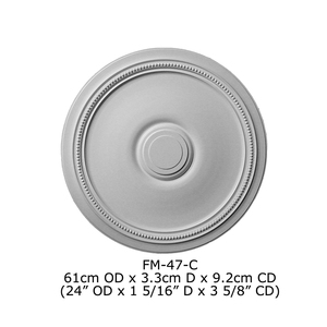 Ornamenti di poliuretano Ad Alta Densità Bella PU Decorativa tetto del soffitto di design - Product Image 2