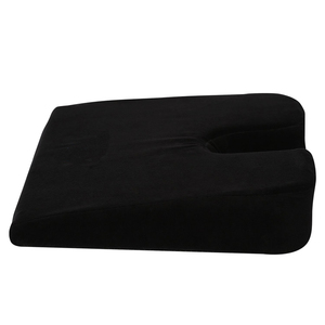 Chỉnh hình bộ nhớ bọt Ghế đệm Coccyx cutout điều chỉnh dây đeo không trượt cho văn phòng xe đau thần kinh tọa sau phẫu thuật giảm đau - Product Image 2