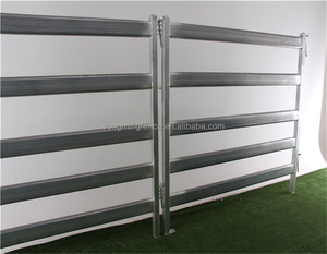 Paneles de <span class=keywords><strong>Corral</strong></span> para Ganado Usados, Resistentes, Galvanizados, de Alta Resistencia, de 1.8 m de Alto - Product Image 3