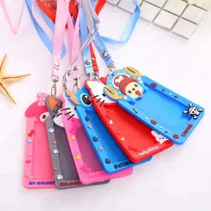 Rishun Wholesale Luggage BagsType 3d Cartoon Rubber Bus Card student ID Card Holder